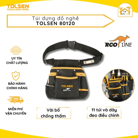 Túi Đựng Dụng Cụ Đeo Hông Tolsen 80120 - Hàng chính hãng.