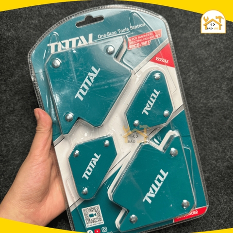 Bộ 4 ke góc nam châm hàn 3 góc Total TAMWH4062 - Hàng chính hãng.