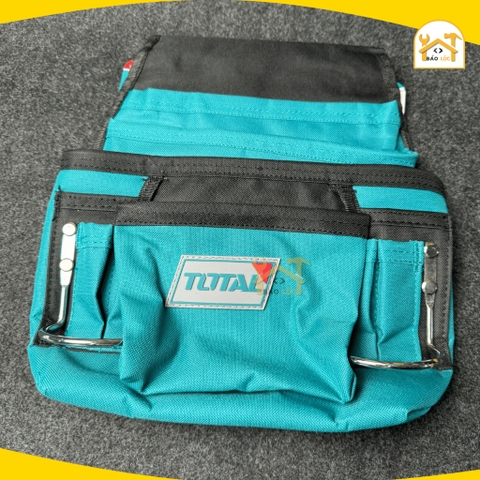 Túi đựng đồ nghề đeo thắt lưng (ko có dây đeo, ko bao gồm đồ nghề) TOTAL THT16P1011 - Hàng chính hãng.