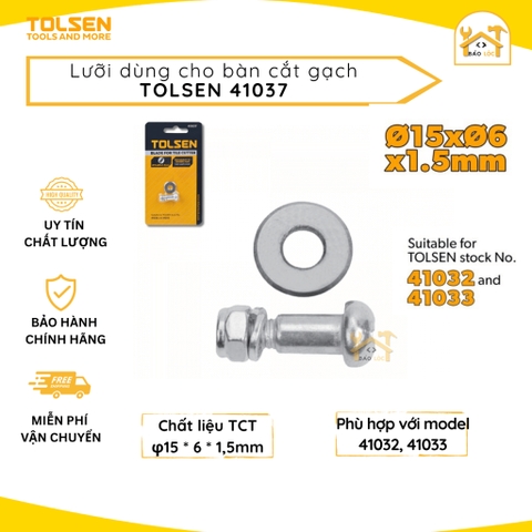 Lưỡi dao bàn cắt gạch cho 41032 & 41033 Tolsen 41037 - Hàng chính hãng.