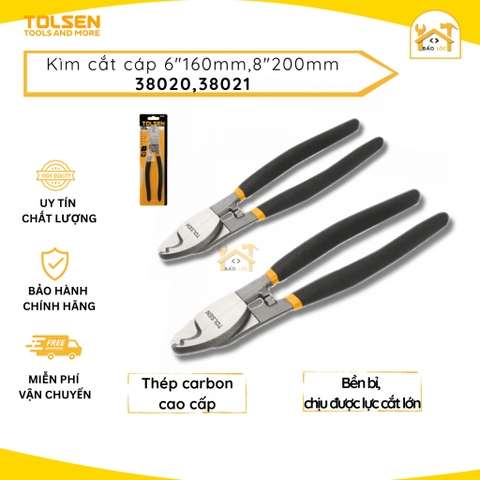 Kềm Cắt Dây Cáp (Công Nghiệp) 160mm 6
