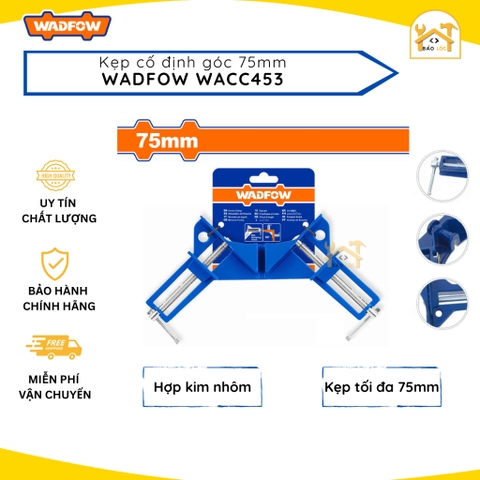 Kẹp cố định góc 75mm Wadfow WACC453 - Hàng chính hãng.