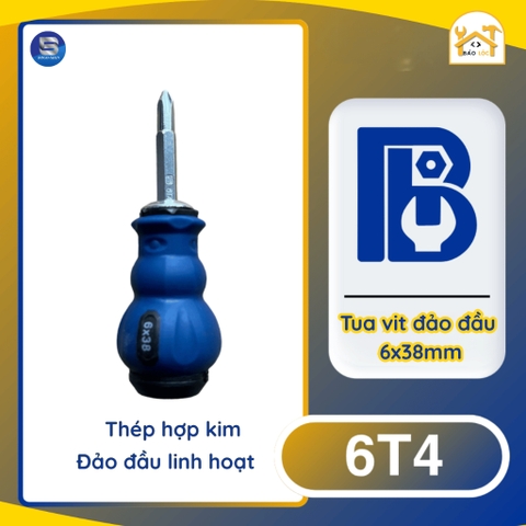 Tua Vít Đảo Đầu BOGO-SHIN 6T4 6x38mm - Hàng chính hãng.