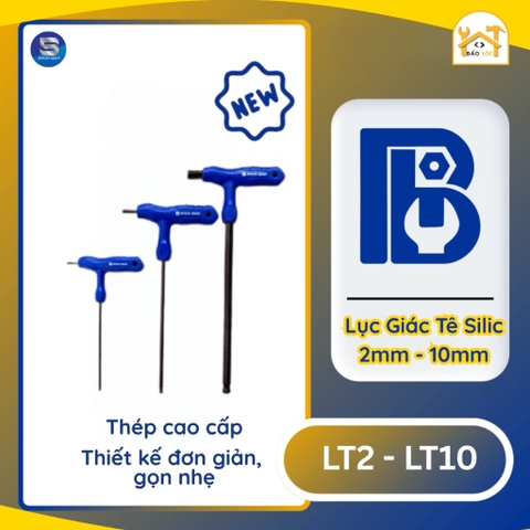 Lục giác tê thép SILIC 2mm - 10mm BOGO - SHIN siêu cứng, lục giác tê vặn chi tiết - Hàng chính hãng.