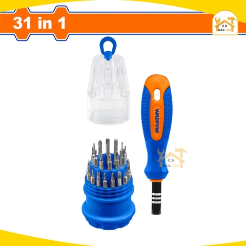 Bộ tua vít 31 trong 1 WADFOW WSS1J31 chất liệu CR-V cao cấp - Hàng chính hãng