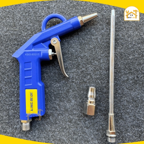 Vòi xịt hơi đúc nguyên khối cao cấp, dụng cụ khí nén KingBlue KBO-X0215 - Hàng chính hãng