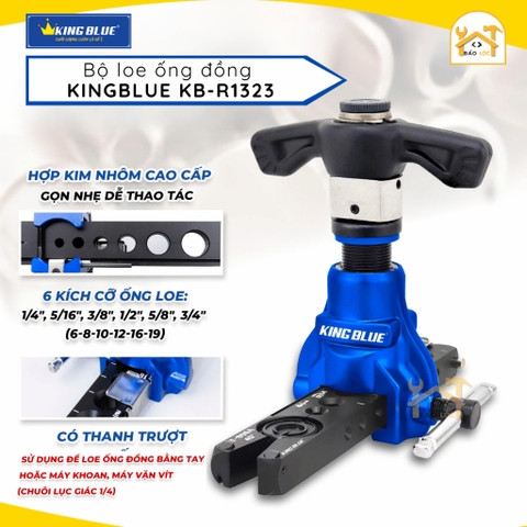 Bộ loe ống đồng 2 chức năng KingBlue KB-R1323 - Hàng chính hãng