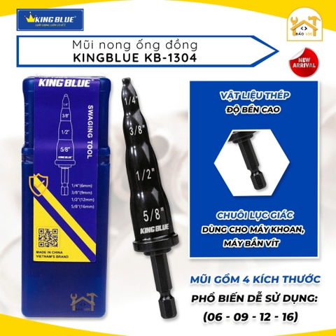 Mũi nong ống đồng KingBlue KB-1304 - Hàng chính hãng.