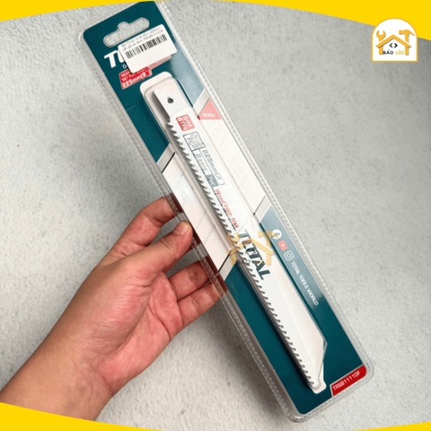 Bộ 5 lưỡi cưa kiếm 225mm cắt gỗ có đinh TOTAL TRSB1111DF