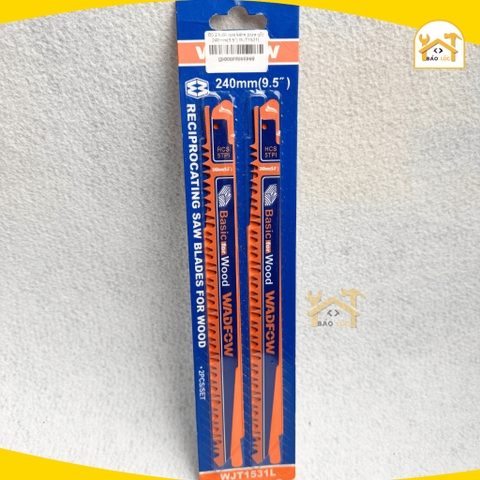 Bộ 2 lưỡi cưa kiếm (cưa gỗ) 240mm(9.5