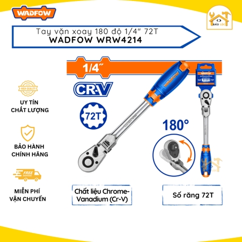 Tay vặn xoay 180 độ 1/4
