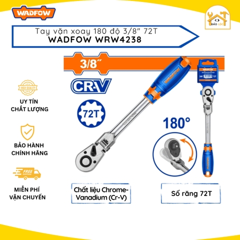 Tay vặn xoay 180 độ 3/8