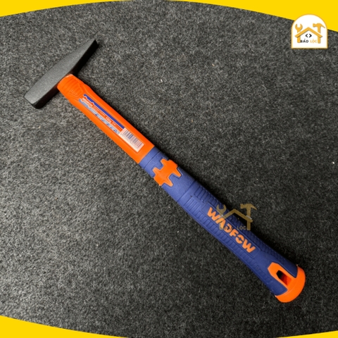 Wadfow Búa Cơ Khí 300g WHM1303 - Thép Carbon 45# Tay Cầm Nhựa Sợi Thủy Tinh Dễ Thao Tác Hàng Chính Hãng