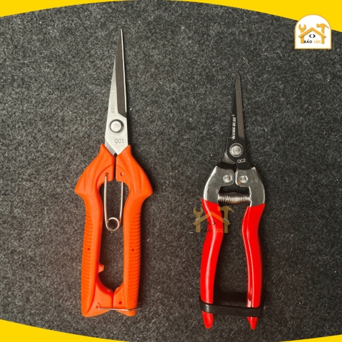 Kéo Cắt Cành, Cắt Trái Cây, Tỉa Cành Bonsai, Tỉa Lá Dăm Mũi Nhọn KingBlue QC1, Kéo Cắt Ngọt, Sắc Bén, Cầm Chắc Chắn