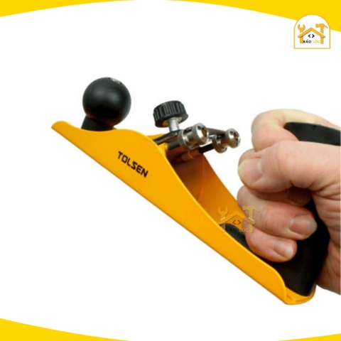 Bàn bào gỗ Tolsen 235x44mm Tolsen 42000, chất liệu thép cao cấp, tay cầm nhựa, dụng cụ cho thợ mộc - Hàng chính hãng,