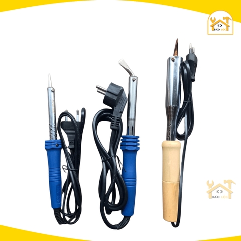 Mỏ hàn thiếc cán gỗ 60W, 80W 100W BOGO-SHIN.