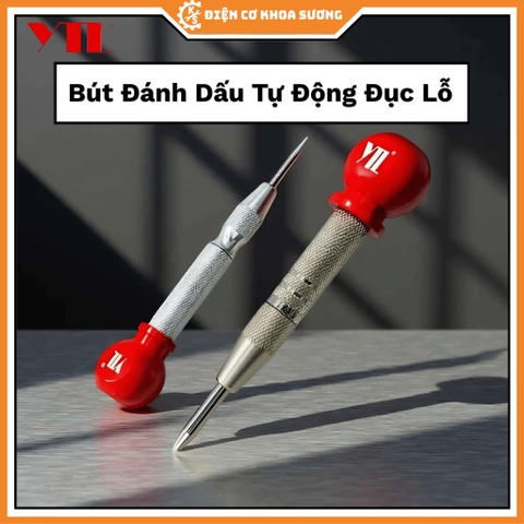 Bút lấy dấu đục đánh dấu định vị lỗ khoan tự động, bút lấy dấu tự động, bút lấy tâm YTL