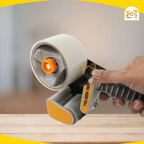 Bộ Dụng Cụ Dán Băng Keo Tape Dispenser TOLSEN 50000, cắt băng dính siêu bền chắc