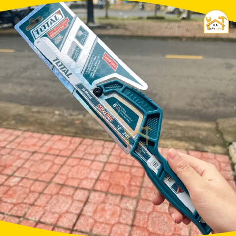 Khung cưa sắt mini cầm tay 12inch 300mm TOTAL THMHF1504 - Hàng chính hãng.