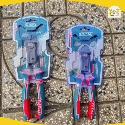 Kìm cắt trợ lực Total THTC530806 THTC530906 Tiết kiệm 65% sức, kích thước 200mm - 228mm, kìm cắt dây điện - Hàng chính h