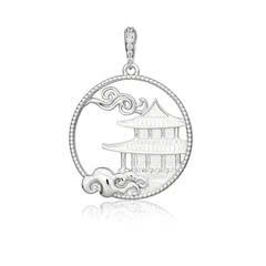 Charm - (Mystical Moon Palace - Silver 23mm)