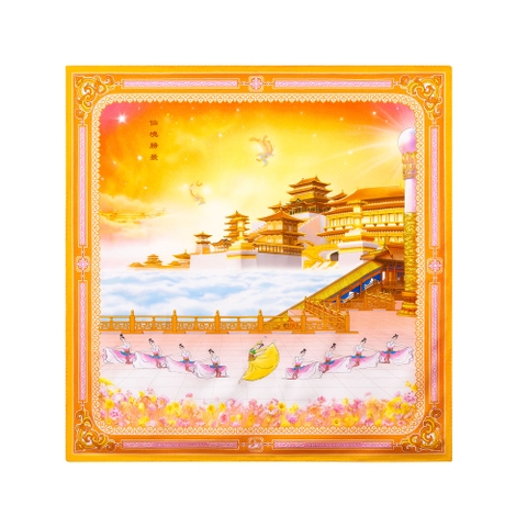 Khăn lụa Tiên Cảnh (Heavenly Scene)