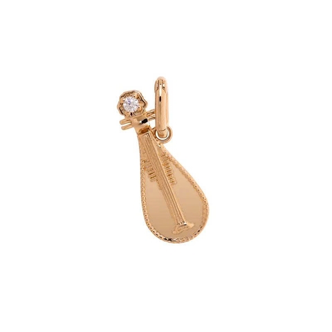 Phụ kiện trang sức (Charm trang trí) - Màu vàng (Pipa)