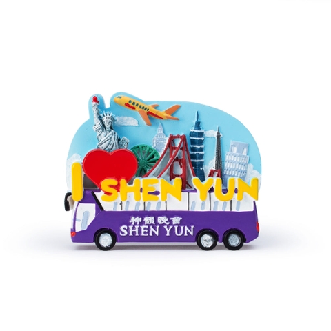 Miếng trang trí xe buýt lưu diễn Shen Yun (Shen Yun Tour Bus 3D)