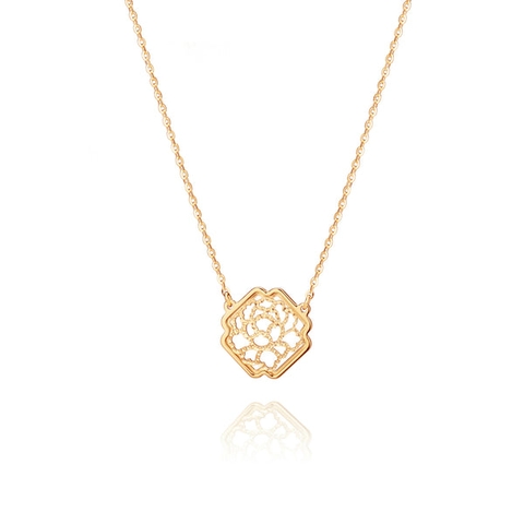 Dây Chuyền Nét Thanh Nhã Nhà Đường - Hoa Mẫu Đơn (Tang Elegance)