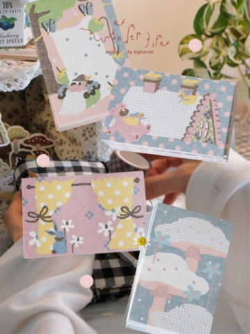 [Hội chợ Nhật 2026] Tổng hợp các mẫu Note, Washi & Zine hãng Bighands