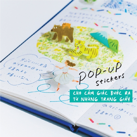 Pop-up stickers