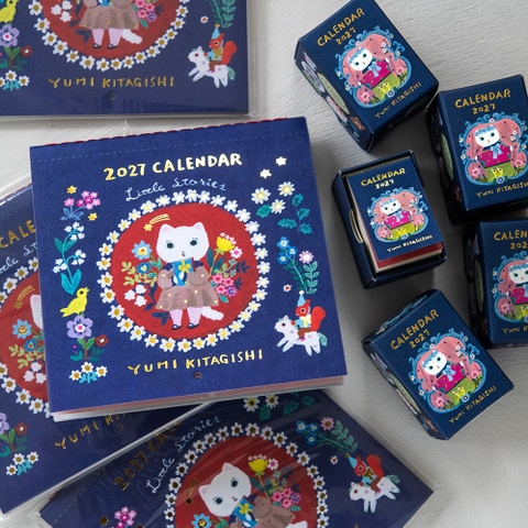 [Hội chợ Nhật 2026] Tổng hợp các mẫu tape, lịch, postcard hoạ sĩ Yumi Kitaghishi