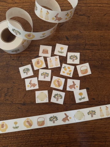 [Hội chợ Nhật 2026] Tổng hợp Bùa nhựa, Label Book, File A5, Washi Tape & Label Sticker hãng Necktie