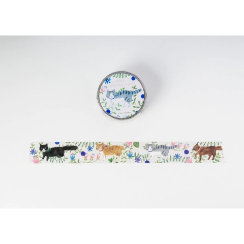 Chiết chu kì 1 m | các mẫu washi tape - pet tape hãng Cozyca Nhật Bản