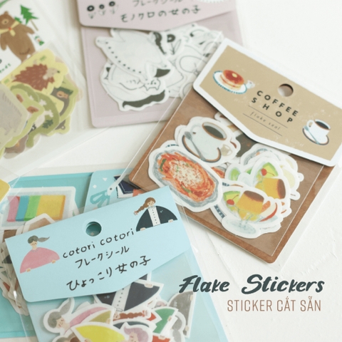 Flake Stickers chính hãng Nhật Bản