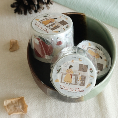 [Full cuộn] Các mẫu PET Tape stickers original nhà teayoushop
