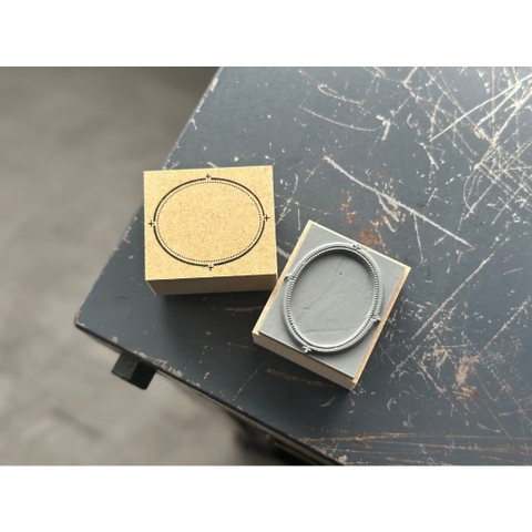 Các mẫu stamp (con dấu gỗ) hãng Oeda Letterpress