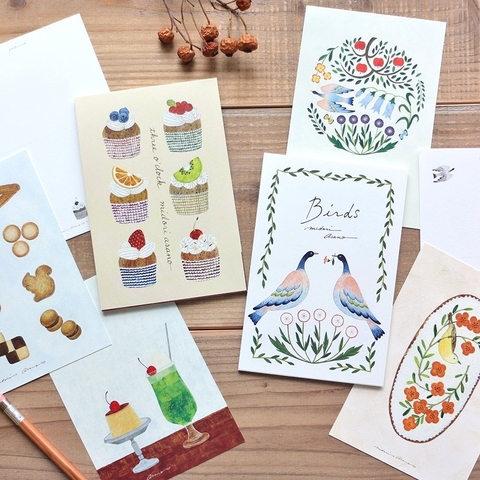 Set Postcard 10 tờ hãng Cozyca