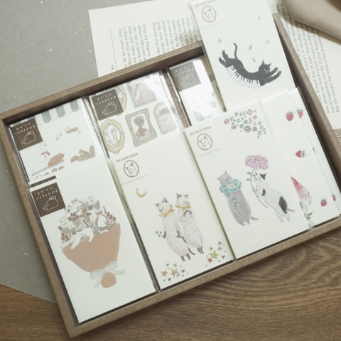 Set 5 phong bì mini đựng thư/ lì xì made in Japan