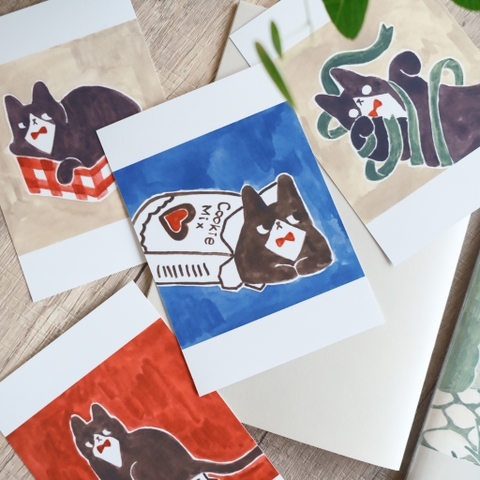 Postcard Neko | Adachi Miyuu