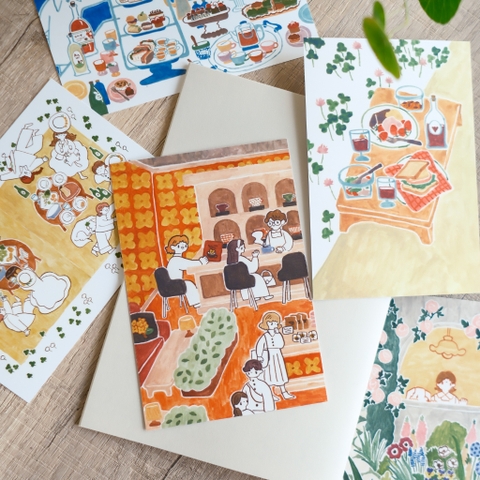 Postcard Nhiều Chủ Đề | Achida Miyuu