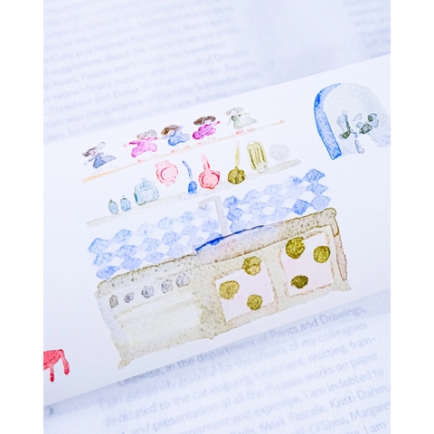 [2025] Các mẫu chiết lẻ WASHI tape hãng Dodolulu | Nhập chính hãng