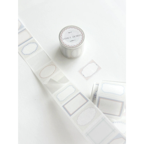 Các mẫu chiết lẻ giấy note, giấy nền dạng washi | Nhập chính hãng Nyret