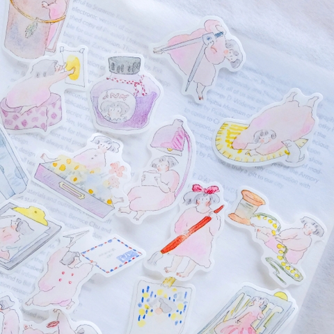 Các mẫu sticker washi Dodolulu Giáng Sinh