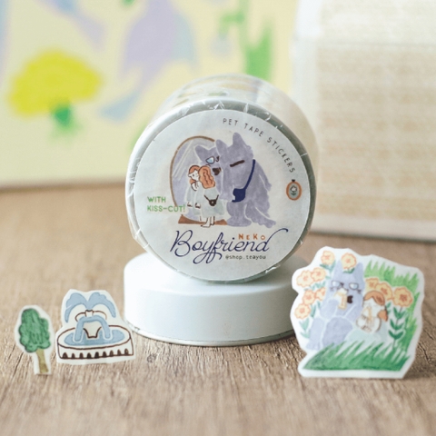 PET tape stickers 