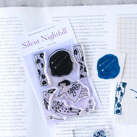 [Dodolulu] Set stamp trong suốt 