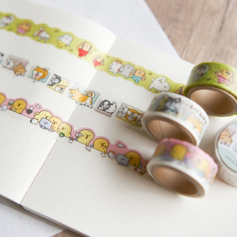Các mẫu washi cắt viền 