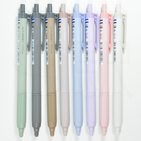 Bút bi dầu MONO Graph Lite | Phiên bản Smoky Colour | Hãng Tombow