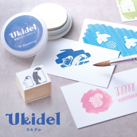 Mực đóng dấu Ukidel và Khăn ước lau stamp của Shachiiro