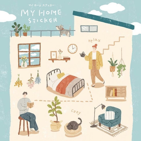 Các mẫu sticker chất washi chủ đề 